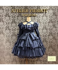 Vallée lys／CoquelicotDress（ネイビー）