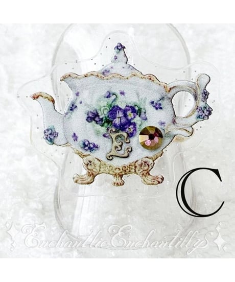 Enchantlic Enchantilly／Dolled Up Ring すみれのお茶会ティーセット