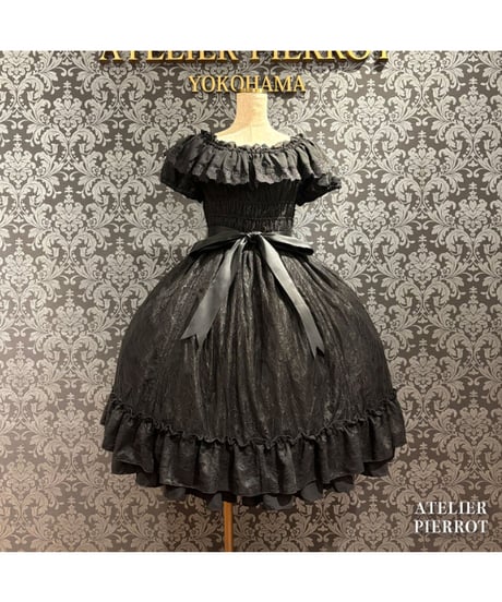 ATELIER-PIERROT／ Ruined Castle Dress（ブラック）