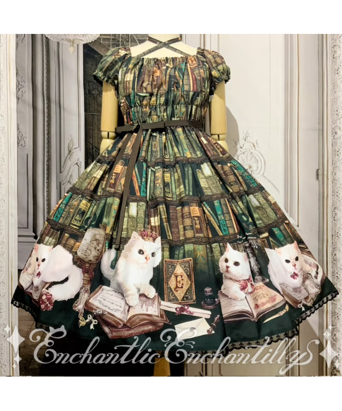 Enchantlic Enchantilly／Queen Cat 〜秘密の書斎〜 ワンピース