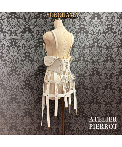 ATELIER-PIERROT／ Sealed Cage Corset Harness（ホワイ