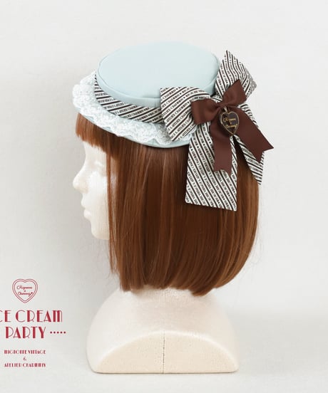 Mignonne Vintage／ICE CREAM PARTY ミニハット -Choco Mint-