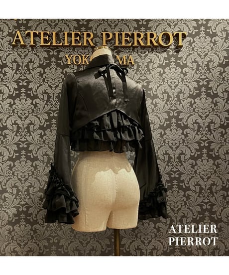 ATELIER-PIERROT／Valkyrie Frill Jacket（ブラック）