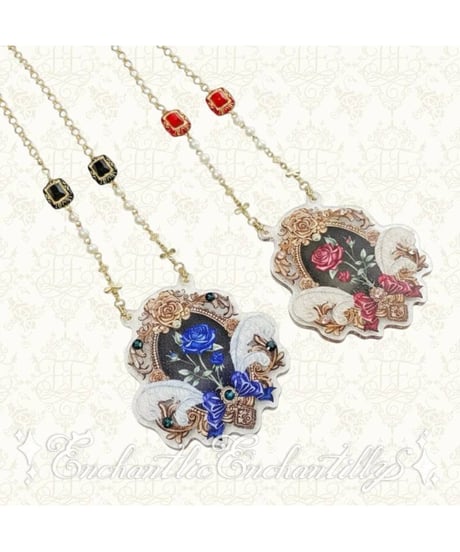 Enchantlic Enchantilly／青薔薇姫と赤薔薇姫 ネックレス