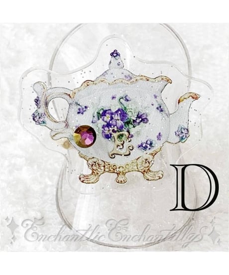 Enchantlic Enchantilly／Dolled Up Ring すみれのお茶会ティーセット