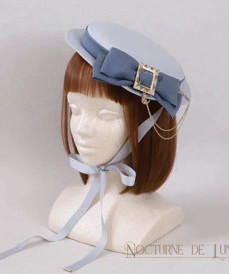 Mignonne Vintage／Nocturne de Lune ミニキャノチェ -サックスグレー -