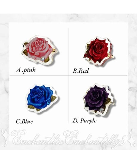 Enchantlic Enchantilly／Dolled Up Ring 〜Roseリング〜(4色展開）