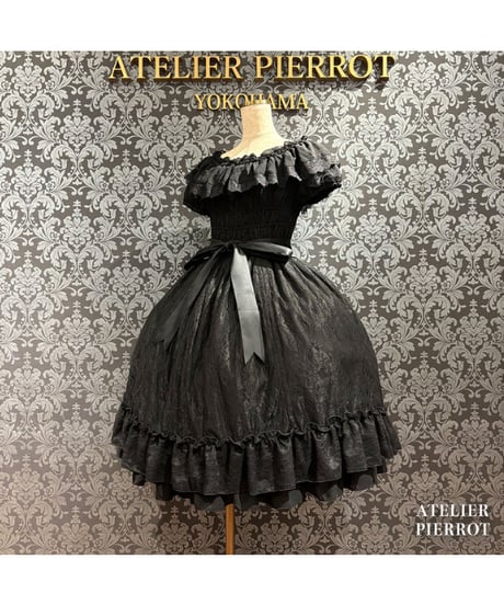 ATELIER-PIERROT／ Ruined Castle Dress（ブラック）