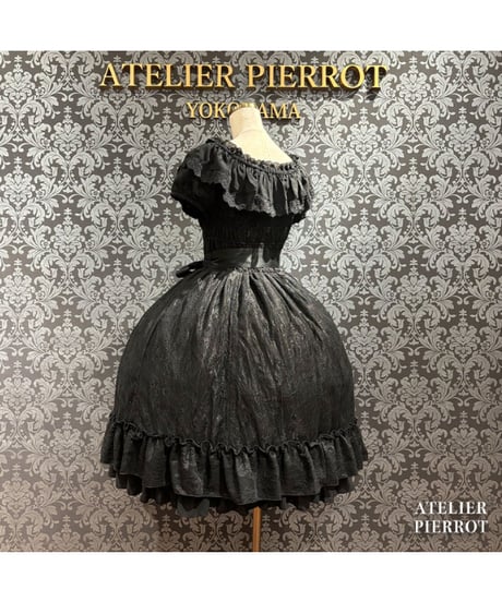 ATELIER-PIERROT／ Ruined Castle Dress（ブラック）