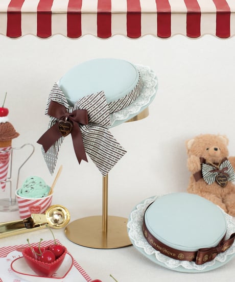 Mignonne Vintage／ICE CREAM PARTY ミニハット -Choco Mint-