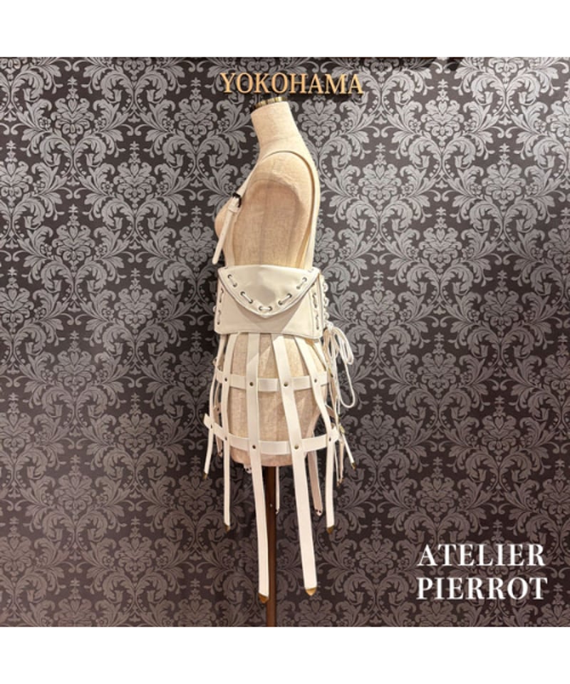 ATELIER-PIERROT／ Sealed Cage Corset Harness（ホワイ