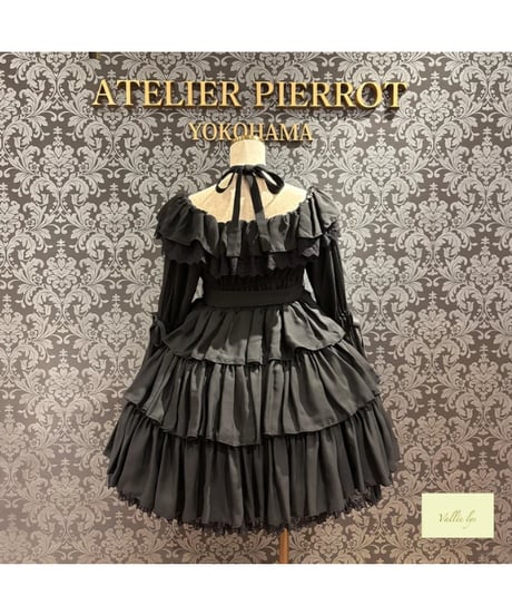 Vallée lys／CoquelicotDress（ブラック）