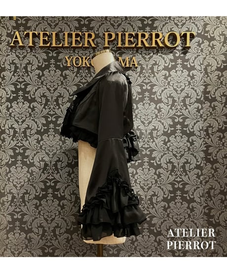 ATELIER-PIERROT／Valkyrie Frill Jacket（ブラック）