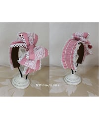 製作日和　M-004　立体リボンカチューシャ④