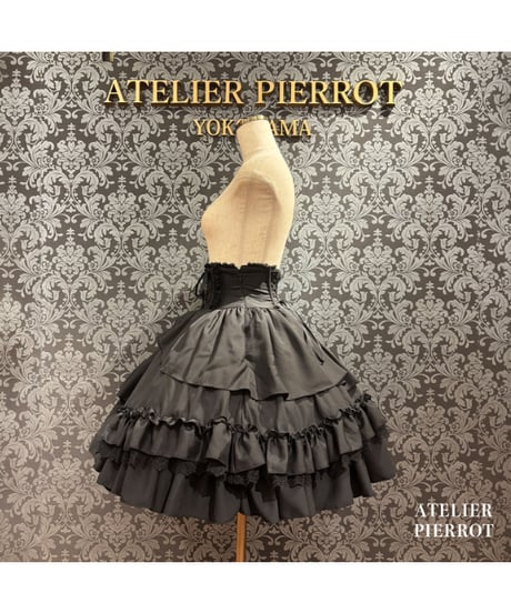 ATELIER-PIERROT／ Eternal Doll Corset Skirt（ブラック）
