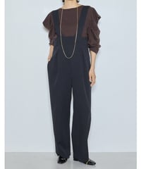 ミニマルダブルクロスサロペット