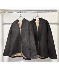 ★オトク早割ご予約★　シャギージップコート 無地 MGCO26130A MARGAUX VINTAGE