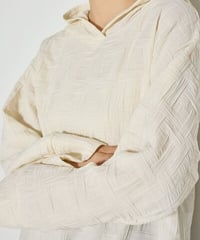 ★ご予約受付中★　フクレチェックフーディープルオーバー 1965 - 319 KK chignon