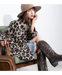 ★オトク早割ご予約★　シャギージップコート レオパード MGCO26128A MARGAUX VINTAGE