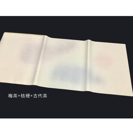 ●半切　楮紙　三色特殊ﾎﾞｶｼ砂子　10枚入