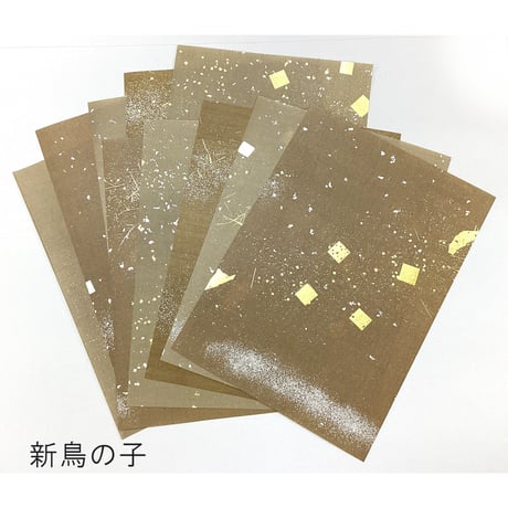【在庫限り】半懐紙1/2サイズ　限定料紙セット