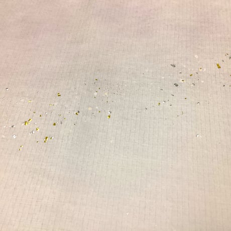 2尺×6尺  羅紋箋 上下特殊ぼかし金銀砂子切箔　1枚売り