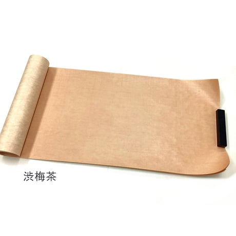 1尺×3尺　雁皮 染中色縦横筋入　砂子切箔　薄布目入　1枚売り