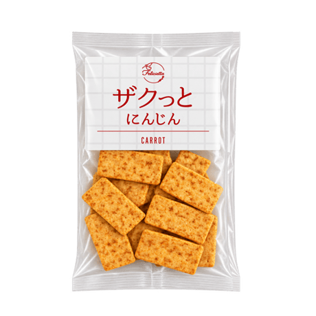 フェリシエッタ ザクっと mini にんじん[国産小麦]