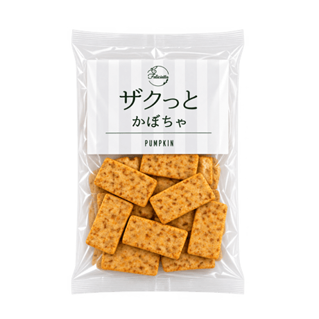 フェリシエッタ ザクっと mini かぼちゃ[国産小麦]