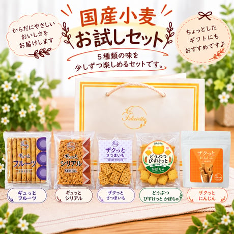 初回限定！お試しセット 国産小麦
