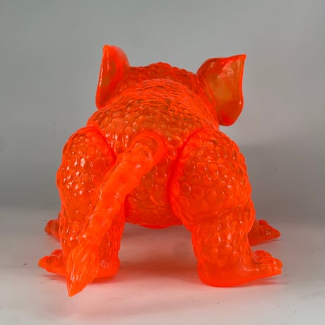 シベリアの鉄獣 世界の怪獣シリーズ　クリア蛍光オレンジ