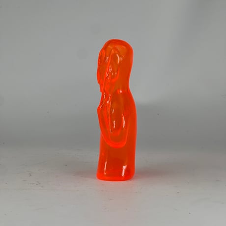 ソフビの叫び クリア蛍光オレンジ