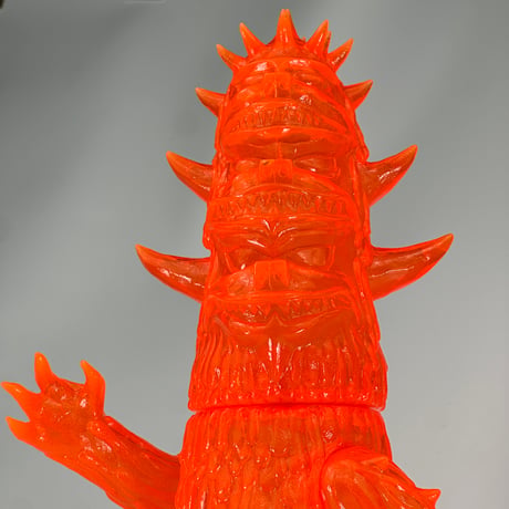 KAIJU_KANDA  H3STUDIO × Siccaluna　クリア蛍光オレンジ