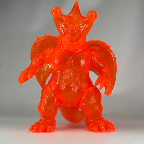 バグン　世界の怪獣シリーズ　クリア蛍光オレンジ