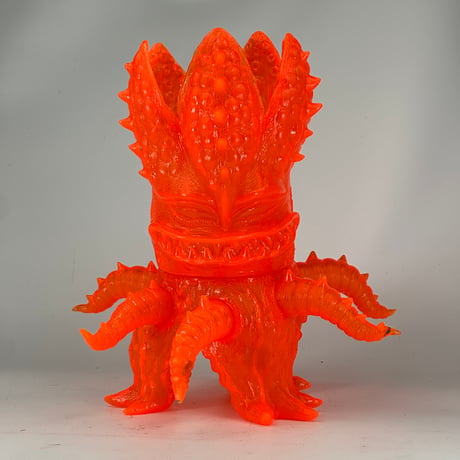 KAIJU_MEGURO H3STUDIO × Siccaluna クリア蛍光オレンジ