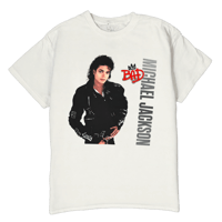 【THRIFTY LOOK】 "MICHAEL JACKSON" TEE 「BAD」