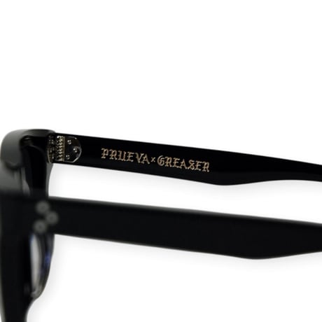 ◾️PRUEVA × GREASER -de la Rosa- Sunglasses =OG=  BLACK / BLACK SMOKE