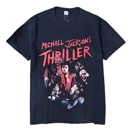 【THRIFTY LOOK】 "MICHAEL JACKSON" TEE 「THRILLER」