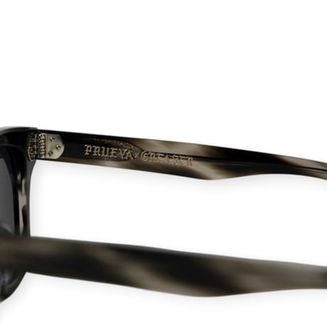 ◾️PRUEVA × GREASER -de la Rosa- Sunglasses =OG=  GRAY HAVANA / BLACK SMOKE