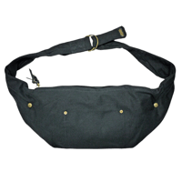 Vin&Age   TYPE VBG10 CANVAS SHOULDER BAG  BLACK