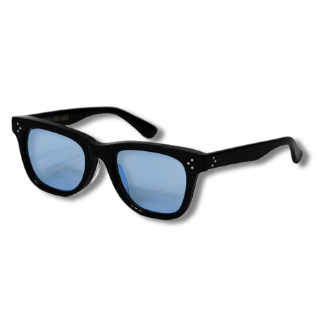 ◾️PRUEVA × GREASER -de la Rosa- Sunglasses =OG=  BLACK / LIGHT BLUE