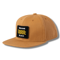 BLUCO(ブルコ)  165-61-053  6パネル キャンバスキャップ -Builder patch-  CAMEL