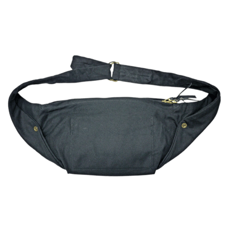 Vin&Age   TYPE VBG10 CANVAS SHOULDER BAG  BLACK