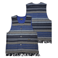 Vin&Age TYPE VRV4 NATIVE FRINGE VEST