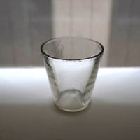 5・フランス アンティーク 吹きガラスのグラス