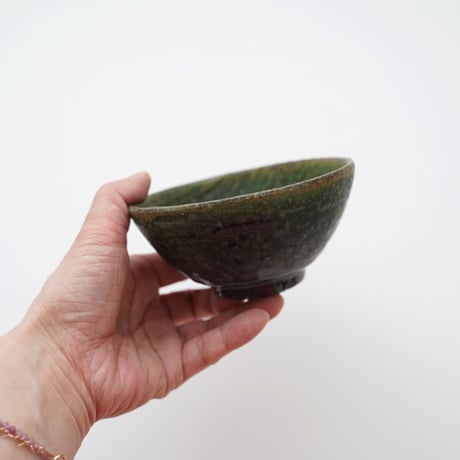 木曽志真雄・飯碗　オリベ