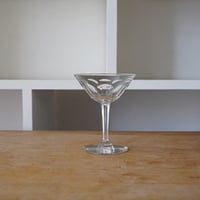 ボヘミアンガラス カットシャンパングラス