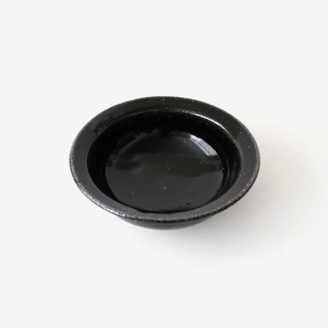 角掛政志・スープ鉢 / 黒ツヤ