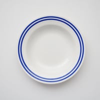 フランス・SALINS VERONIQUE ブルーラインの深皿