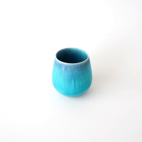 13/ フリーカップ(藍流しトルコブルー)